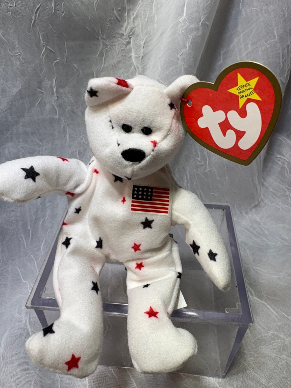 TY Teenie Beanie " Glory the Bear" 1993